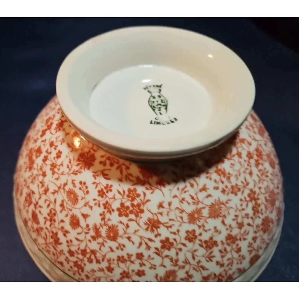 Royal Stafford Antique Limoge Bowl with the mark as Flambeau.